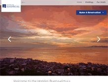 Tablet Screenshot of hotelesbuenaventura.com.mx